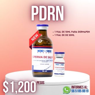 Kit PDRN 1 Vial de 10 ml para Dermapen, 1 Vial de 50 ml